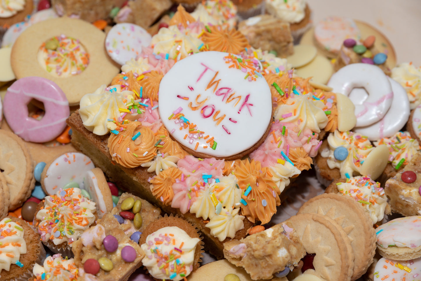 Sweet Graze Platter with Celebration Cake