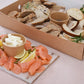 Smoked Salmon & Cream Cheese  Platter