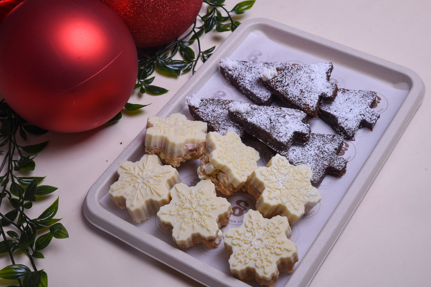 Christmas Rocky Road and Brownies