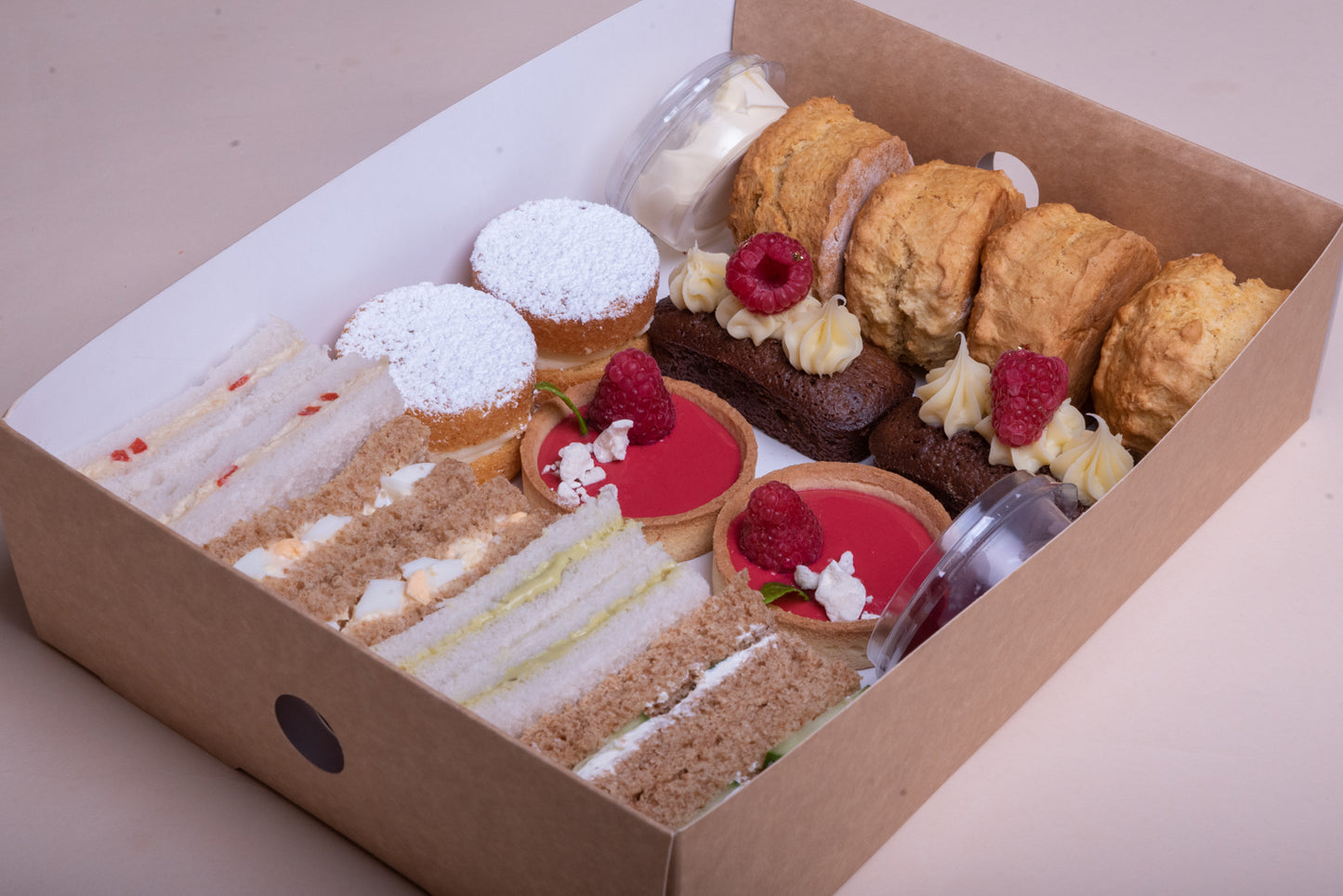 The Vegetarian Afternoon Tea Box - Grazing Box for 2